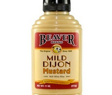 Beaver Mild Dijon Mustard (6x11Oz)