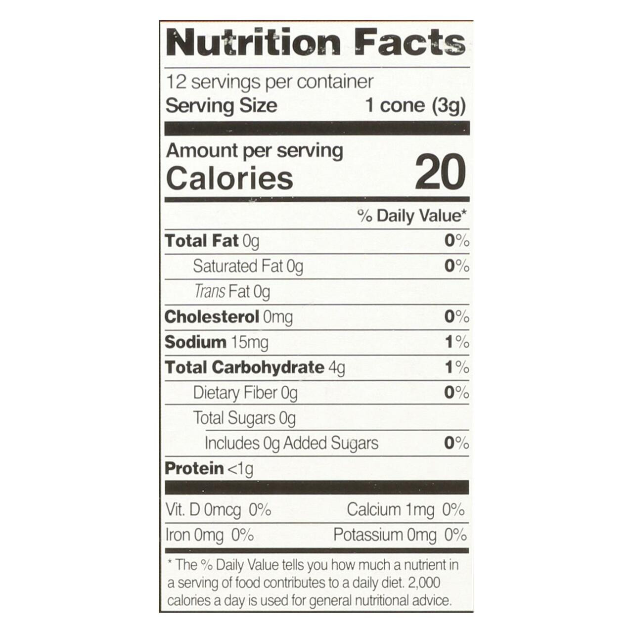 Let's Do...Orgainc Ice Creme Cones (12x1.2OZ ) - Image 3