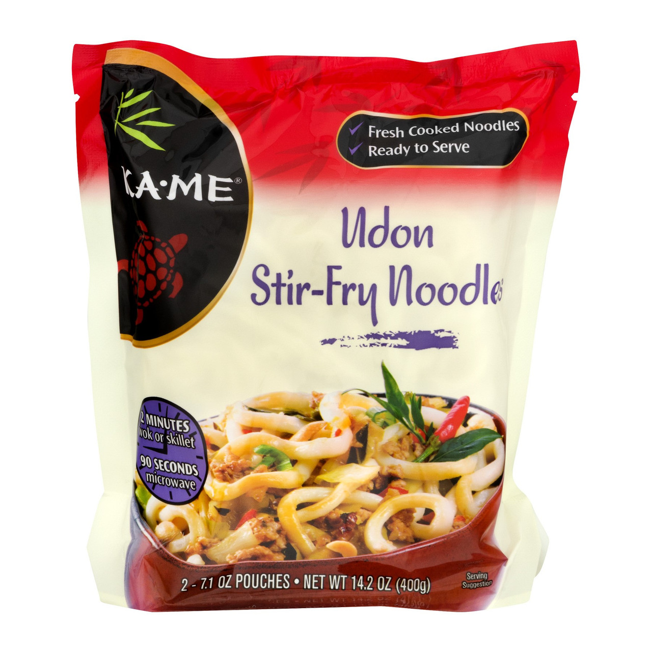 Ka-Me Noodles Stir Fry Udon (6x14.2 Oz)
