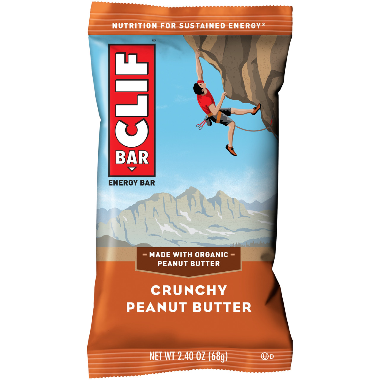 Clif Bar Crunch Peanut Butter Clif Bar Bar (12x2.4 Oz) - Image 2