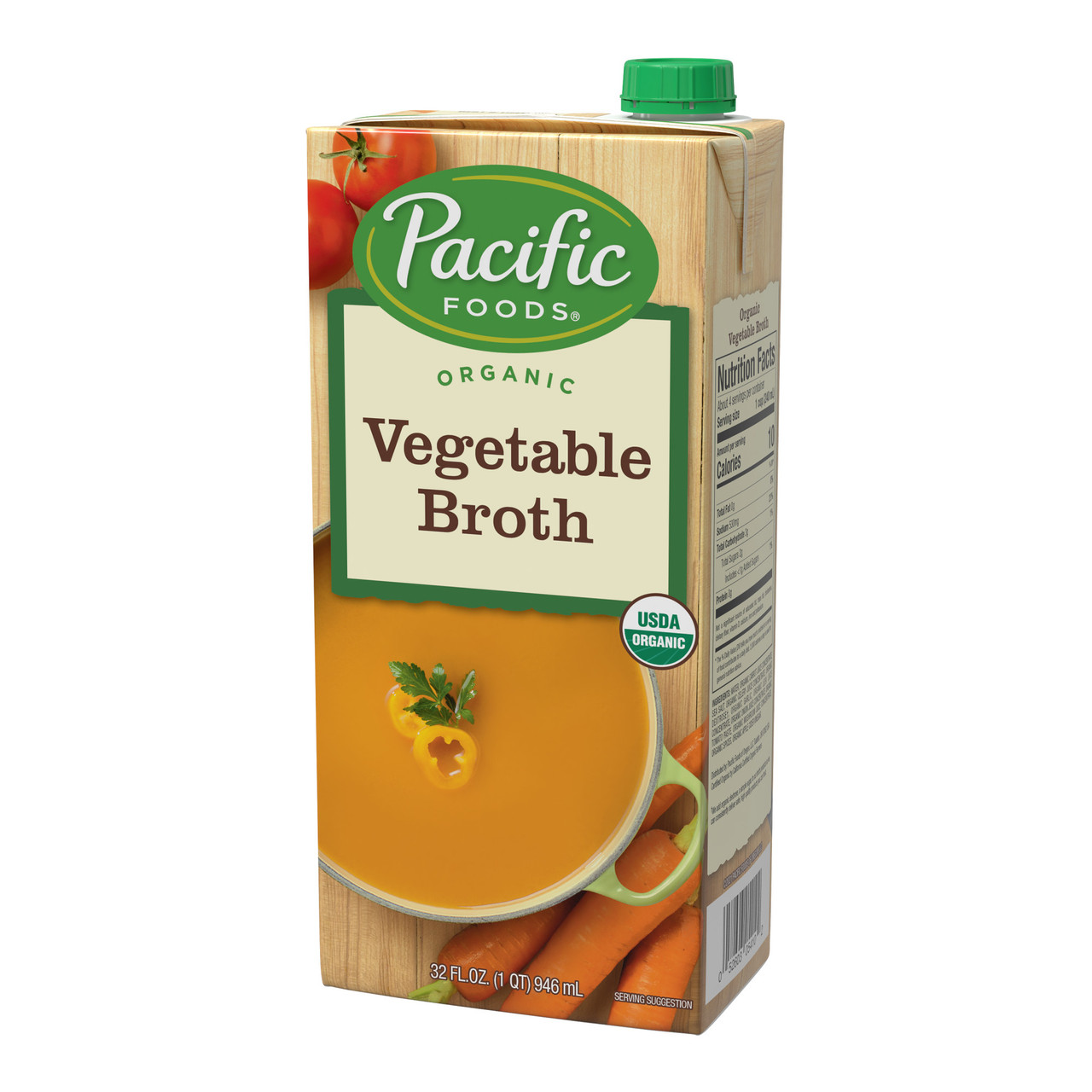 Pacific Natural vegetable Broth (12x32 Oz) - Image 6