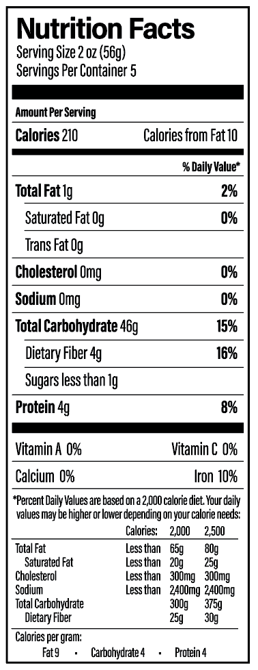 OG2 A.H. QUINOA PENNE GF ( 12 X 9.6 OZ ) - Image 2