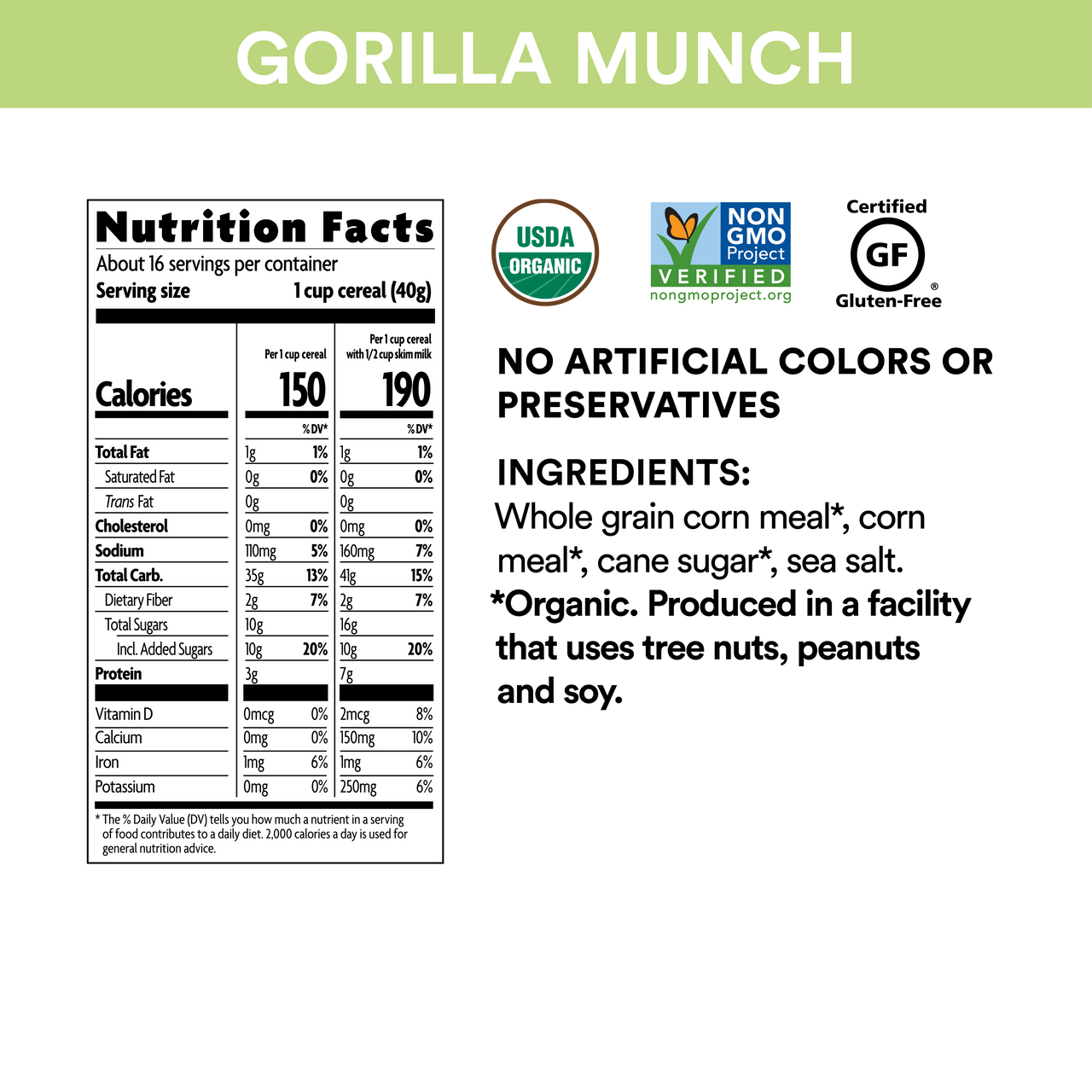 Envirokidz Gorilla Munch Eco Pac (6x23 Oz) - Image 3