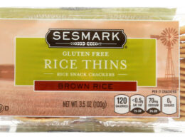 Sesmark Foods Brown Rice Rice Thins (12x3.5 Oz)
