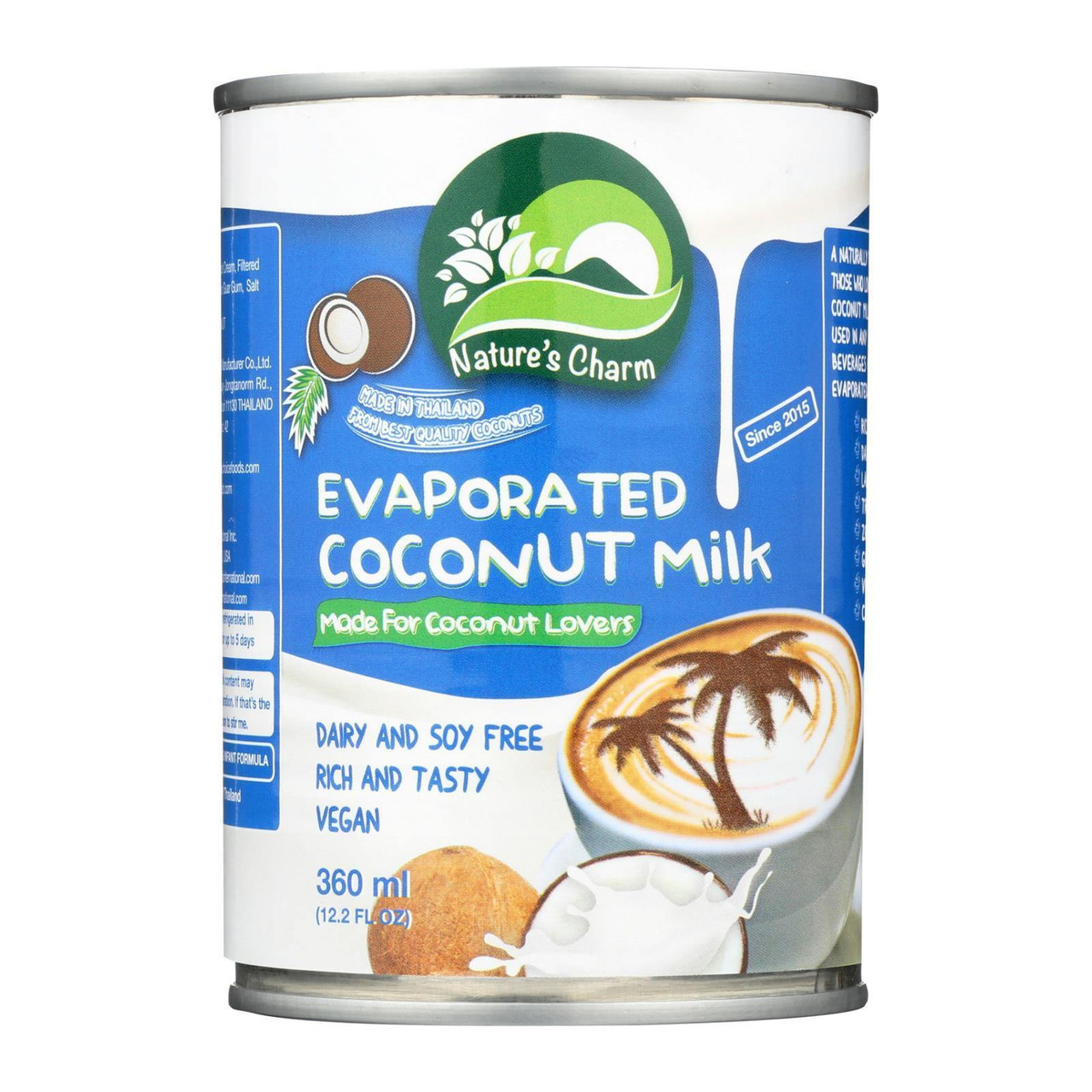 N.C EVAP COCONUT MILK ( 6 X 12.2 OZ )