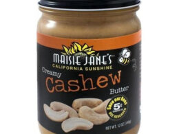 MAISIE CASHEW BUTTER     ( 6 X 12 OZ   )