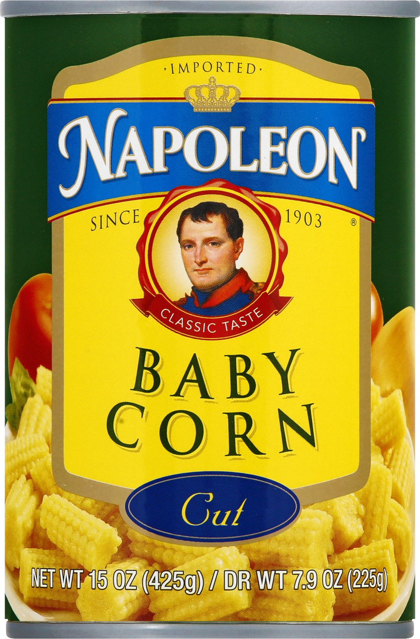 Napoleon Cut Baby Corn (12x15Oz) - Image 2