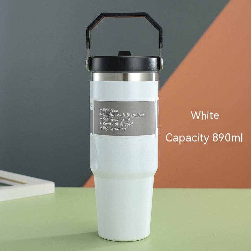Stainless Steel Travel Coffee Tumbler – Insulated Car Cup with Cover (20/30 oz) - Image 15