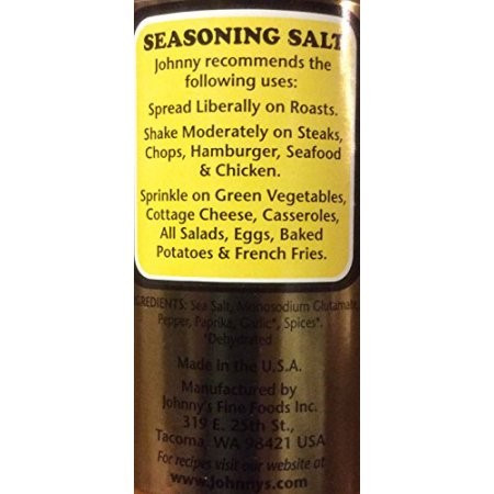 Johnny's Seasoning Salt (12x16 OZ) - Image 2