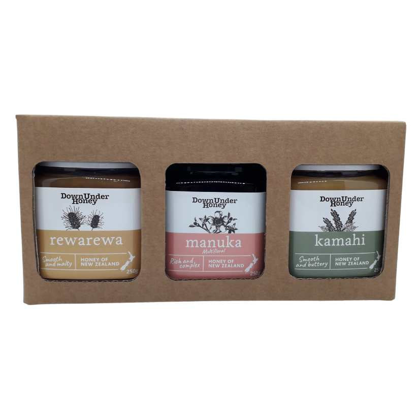 Honey Gift pack, 3 x 250g jars