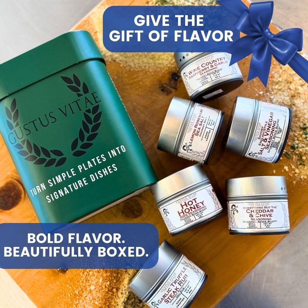 Gourmet Culinary Favorites | Gift Packaged Seasoning Collection | Set of 6 | Go To Gift For All Occasions - Image 3