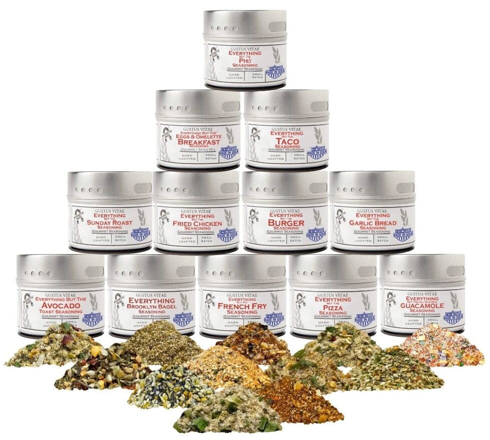 Ultimate Everything Seasonings Collection | Set of 12 Tins