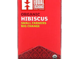Organic Caffeine Free Hibiscus Herbal Tea 20 Tea Bags (Pack of 6 Boxes)
