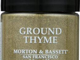 MORTON THYME GROUND ( 3 X 0.9 OZ   )