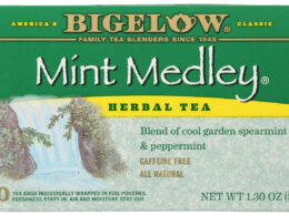 Bigelow Mint Medley Herbal Tea 20 tea Bags (Pack of 6 Boxes)