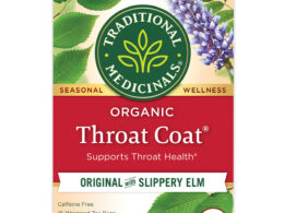 Traditional Medicinals Throat Coat Herb Tea (6x16 Bag)