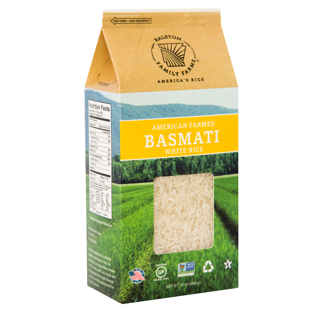 RFF RICE BASMATI WHITE ( 6 X 24 OZ )