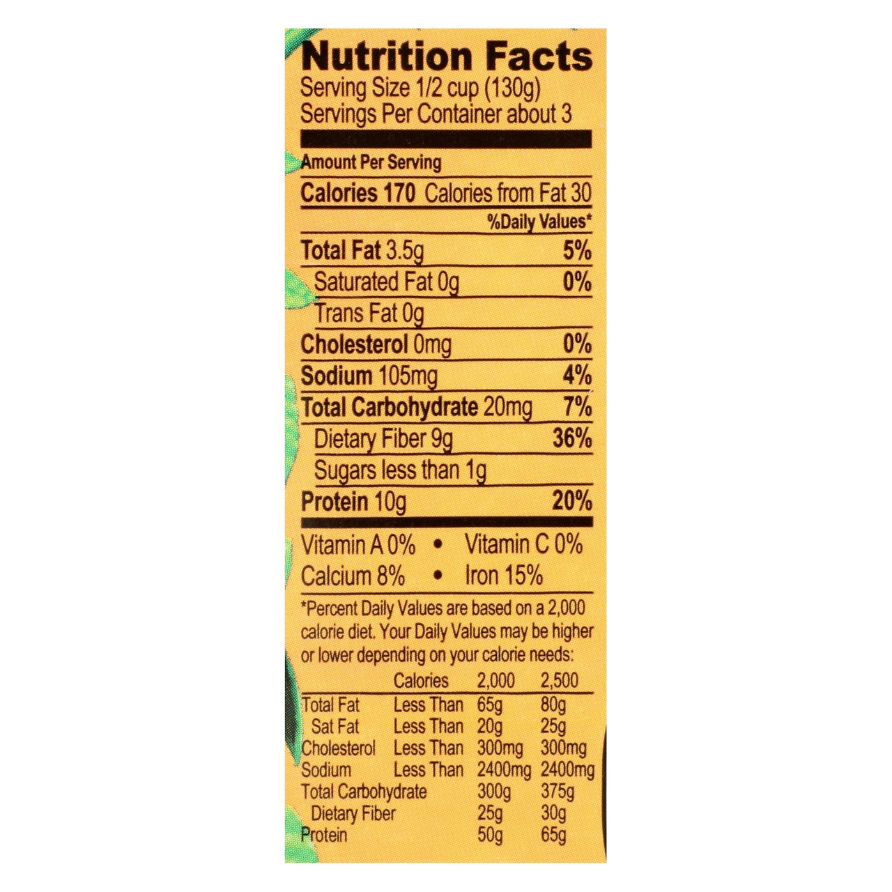 OG2 JACKS LS GARBNZO BNS ( 8 X 13.4 OZ ) - Image 2