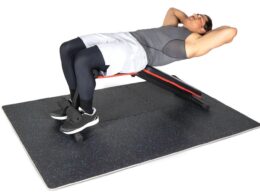 Rubber Top Exercise Puzzle Mat 0.75in 24sqft
