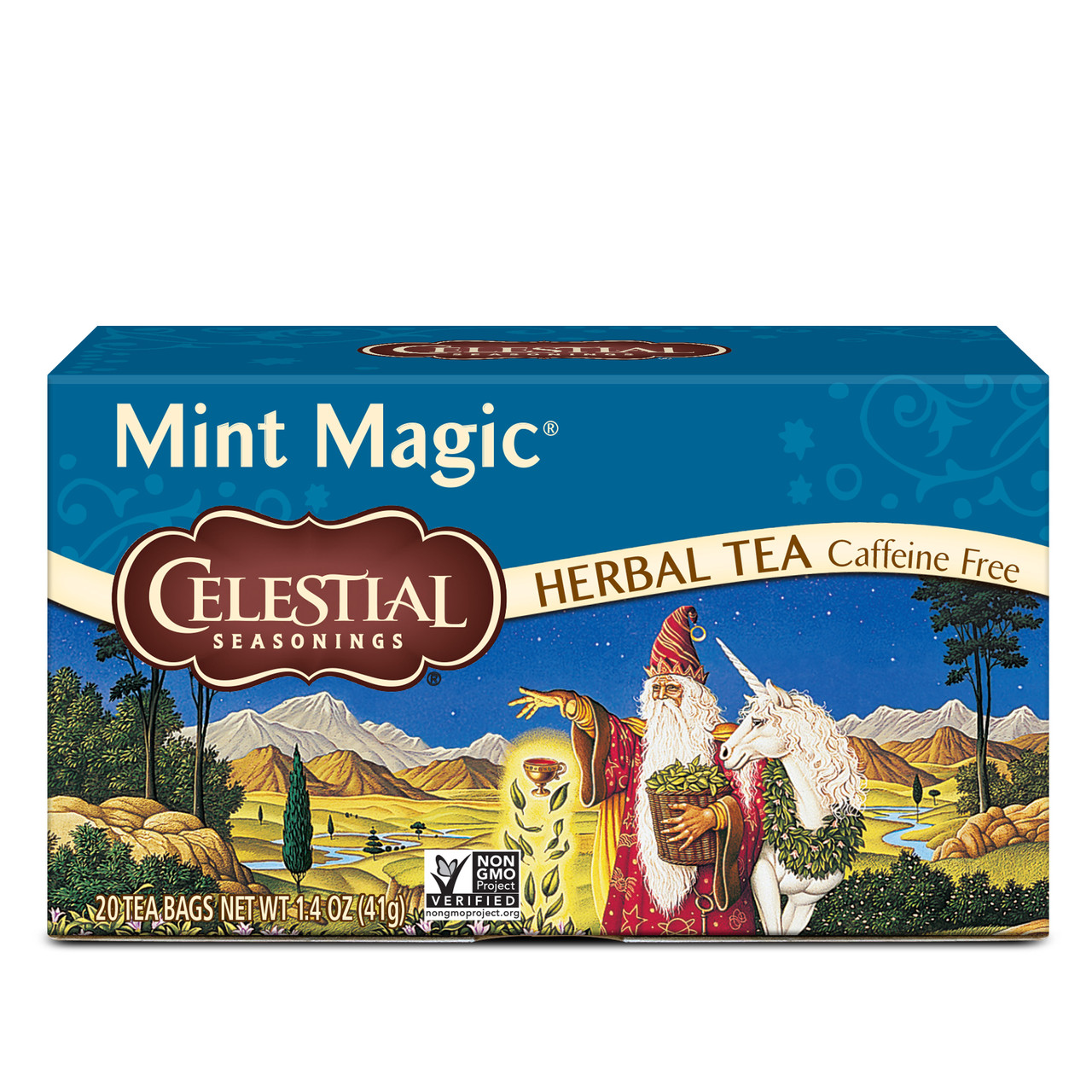 Celestial Seasonings Mint Magic Tea 20 Tea Bags (Pack of 6 Boxes)
