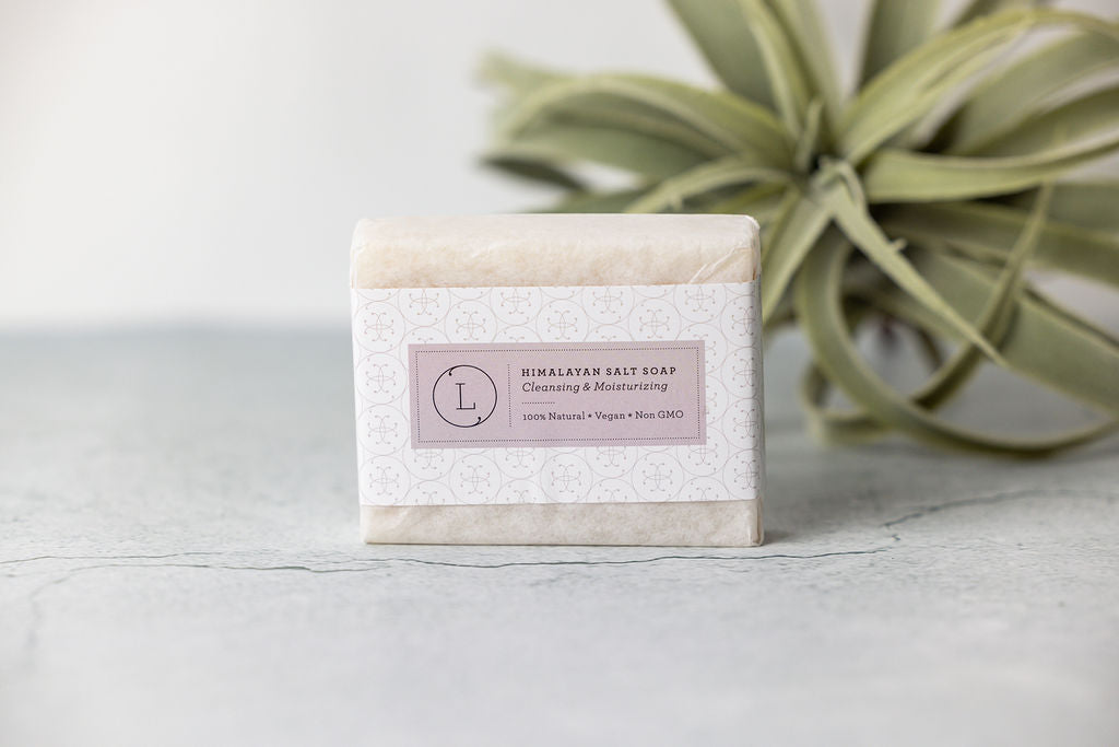 2x Himalayan Salt Soap Bar, Natural Unscented Soap, Vegan Handmade Soap - Image 4