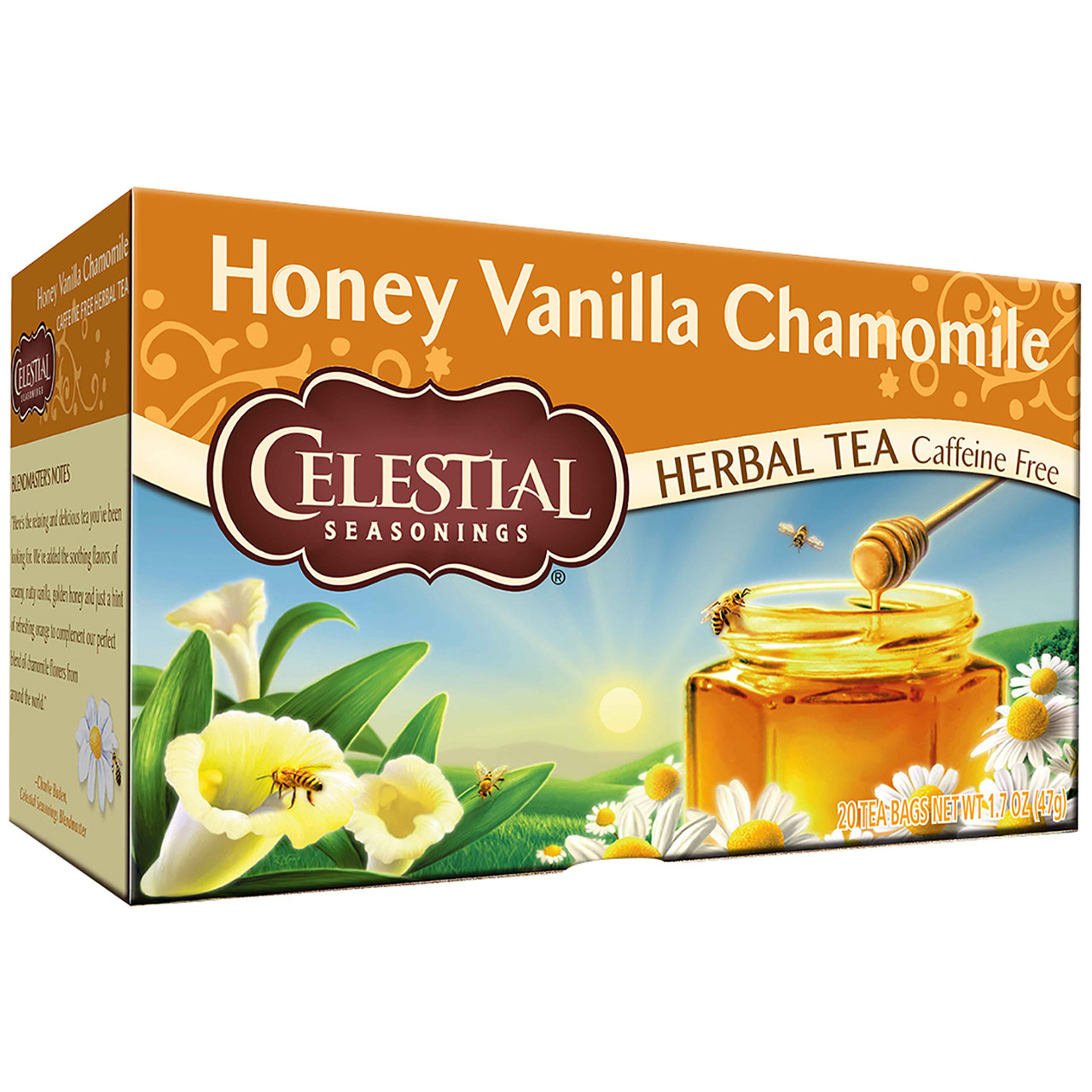 Celestial Seasonings Honey Vanilla Chamomile Herbal Tea 20 Tea Bags (Pack of 6 Boxes) - Image 7