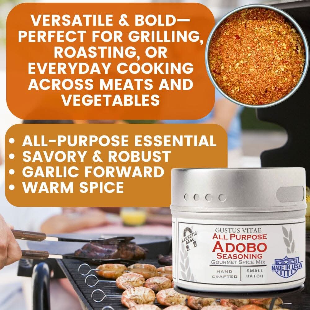 Signature Grilling Seasonings & BBQ Rubs Gift Box | Gift Packaged Seasoning Collection | Set of 6 - Image 4