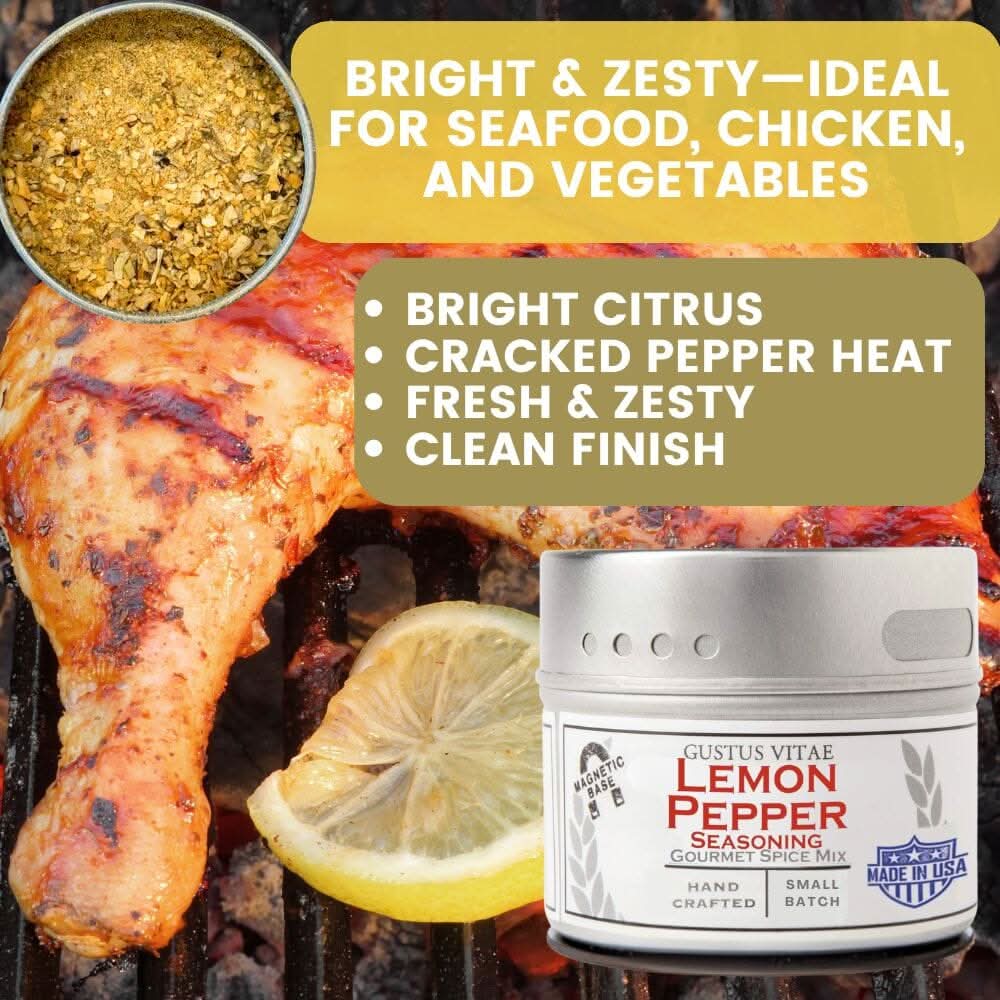 Signature Grilling Seasonings & BBQ Rubs Gift Box | Gift Packaged Seasoning Collection | Set of 6 - Image 5