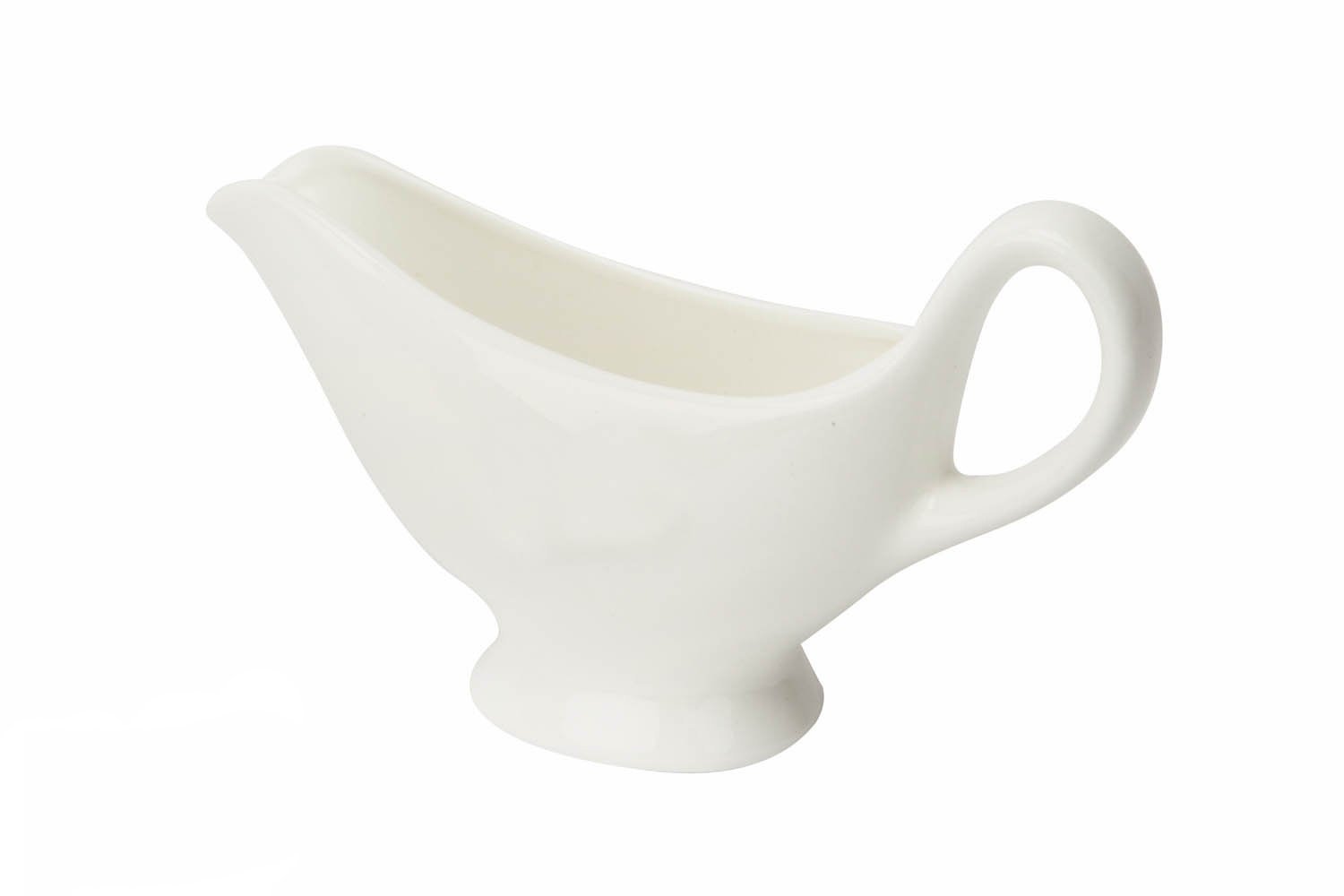 White Sauce Boat 6 Oz | 170 Ml - Image 4