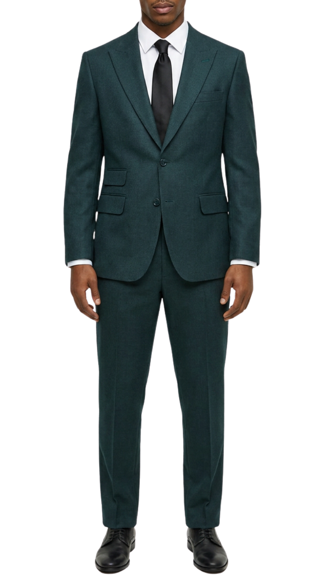 Rockford Peak Lapel Double Breasted Suit - Slim Fit - Image 53