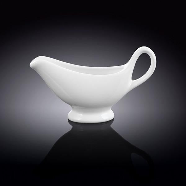 White Sauce Boat 6 Oz | 170 Ml - Image 2
