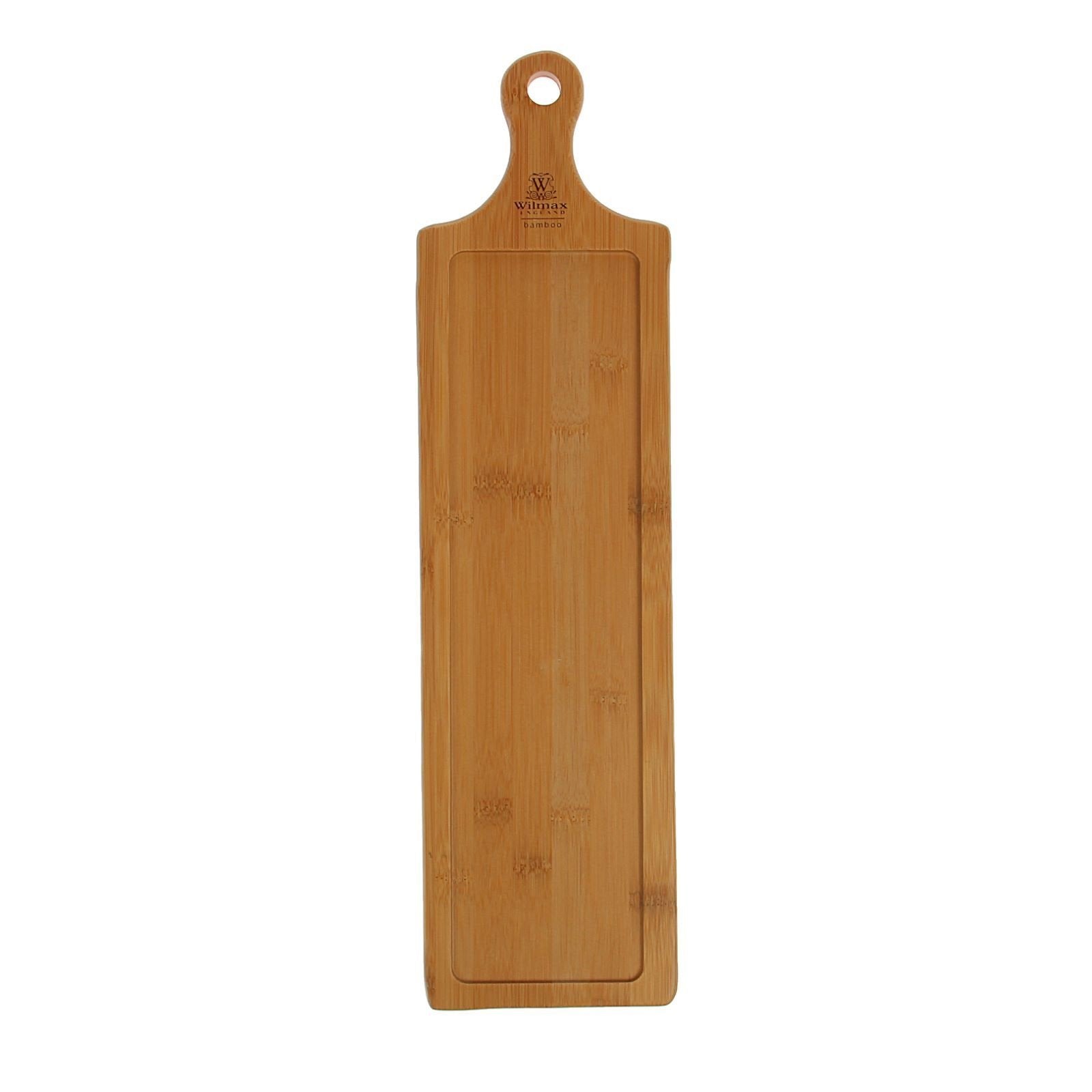 Small Party Serving Tray With 6 Shooter Spoons On An 18 Inch Bamboo Board To Match - Image 5