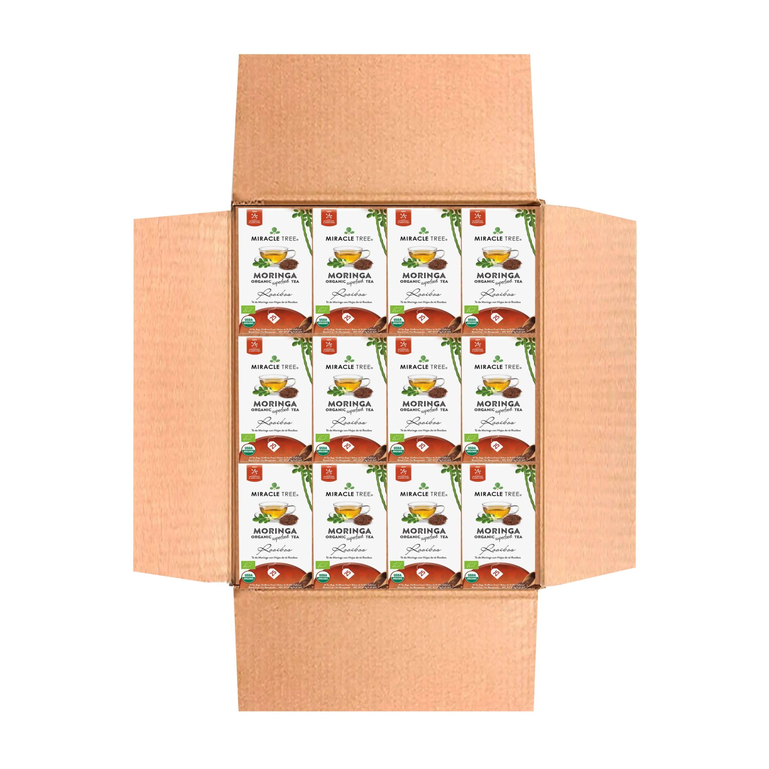 Organic Moringa Tea - Rooibos - Caffeine-Free Herbal Tea - Image 9