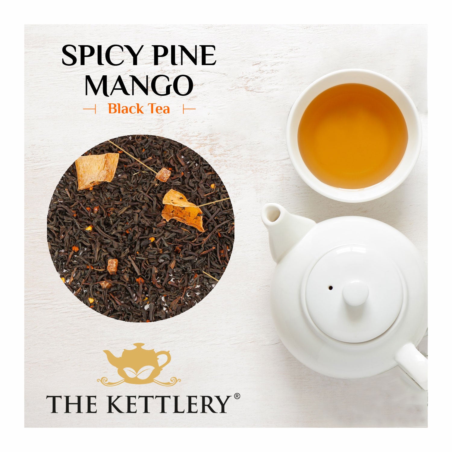 Spicy Pine Mango Black Chai Tea - Image 2