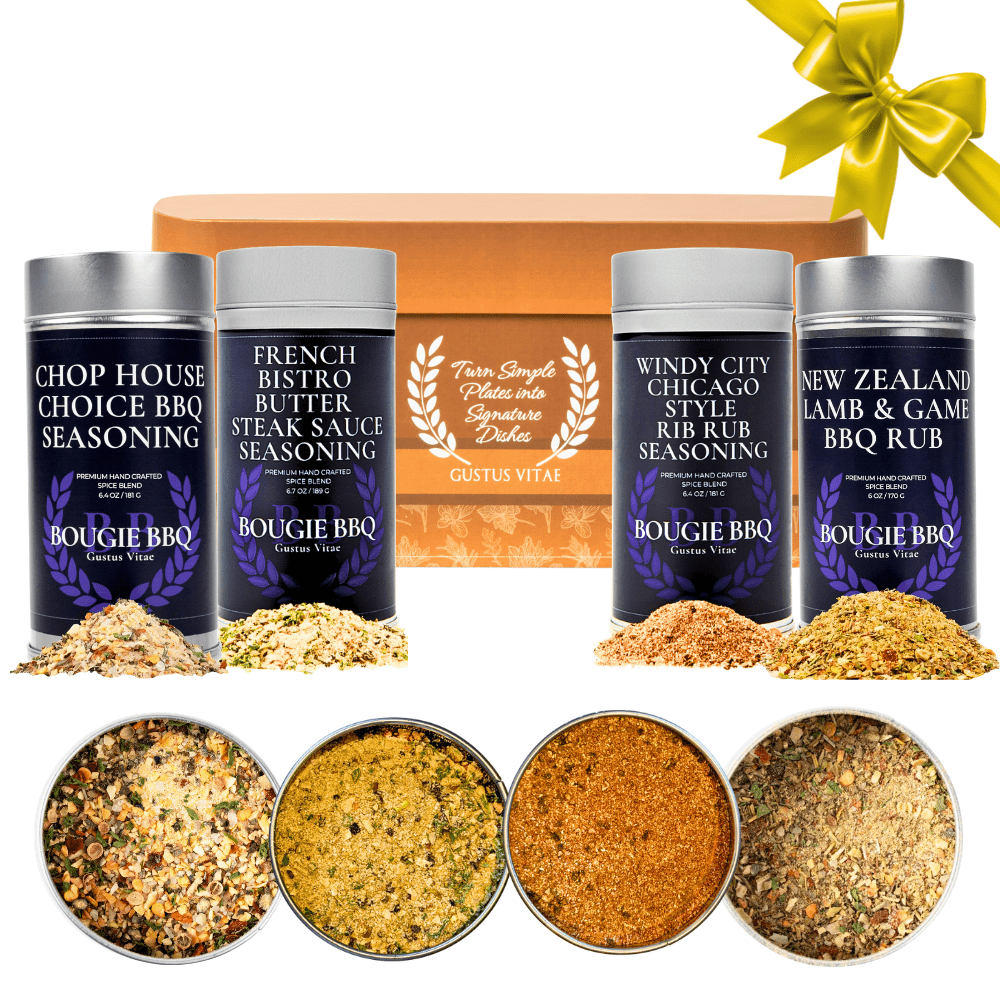 Chop House at Home | BBQ Rubs & Steak Seasonings | Gift Set of 4