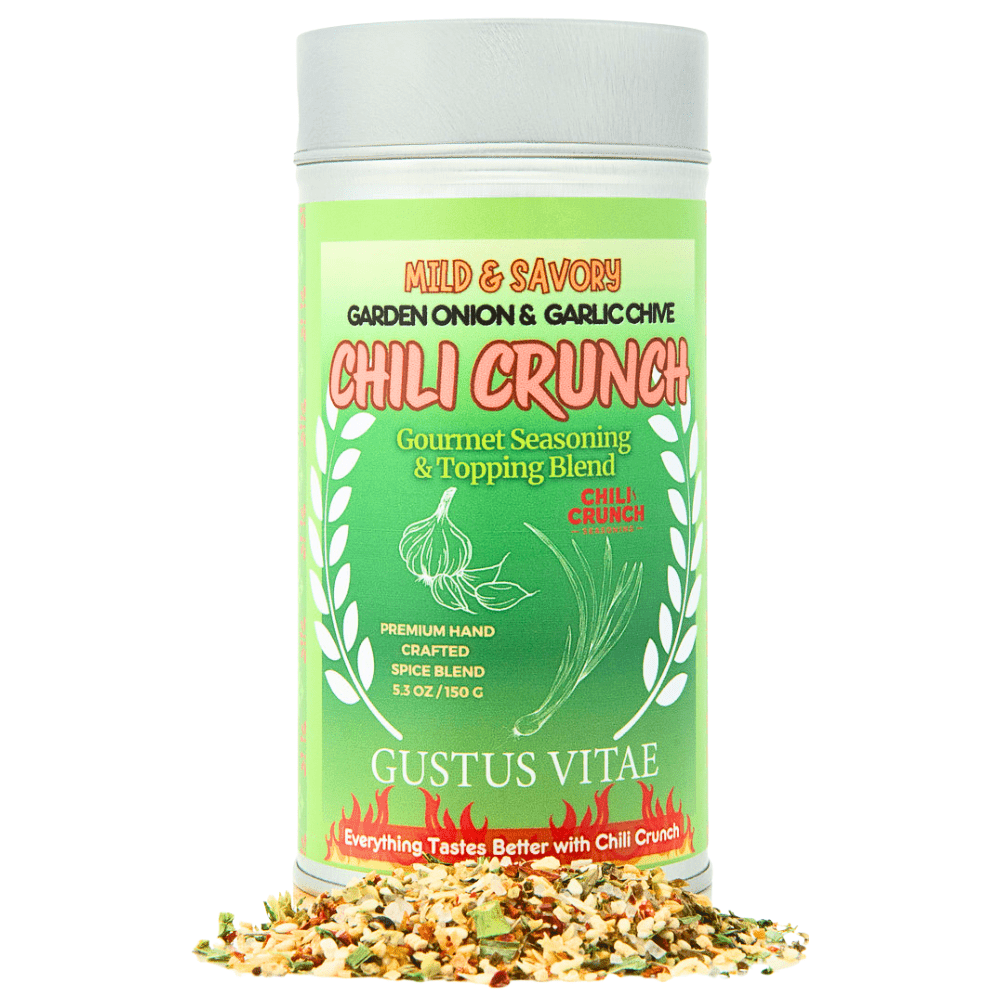 Garden Onion & Garlic Chive Chili Crunch Seasoning