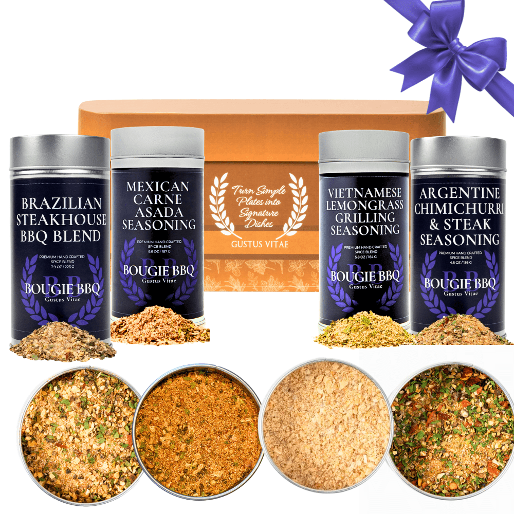 Master Asador | Latin BBQ Rubs & Steak Seasonings | Gift Set of 4