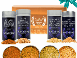 Mediterranean Spice Route | BBQ Rubs & Seasonings | Gift Set of 4