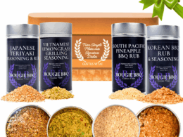 Pacific Rim | Asian BBQ Rubs & Grilling Seasonings | Gift Set of 4