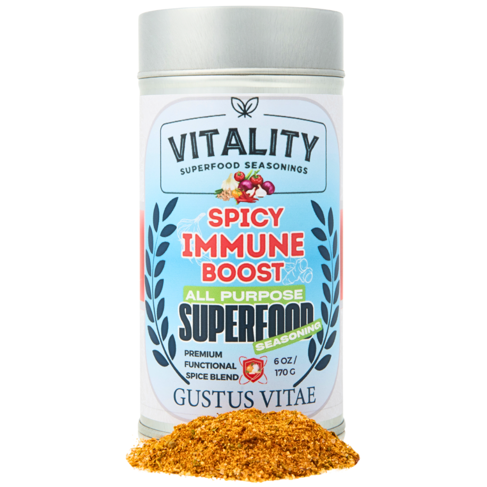 Spicy Immune Boost Superfood Seasoning | All Purpose Vitality Blend