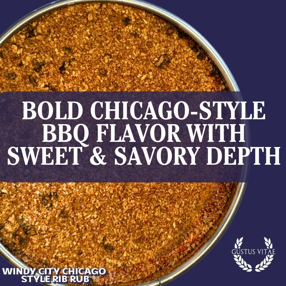 Windy City Chicago Style Rib Rub Seasoning | Bougie BBQ Rub - Image 2