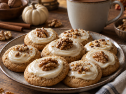 Golden Dolci Walnut & Golden Butter Rum Keto Cookies - 6 Pack