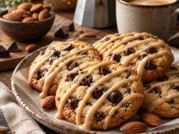 Golden Dolci Chocolate Chip & Amaretto Drizzle Keto Cookies - 6 Pack