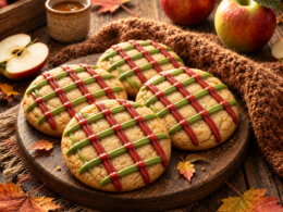 Golden Dolci Caramel Apple Plaid Keto Cookies - 6 Pack