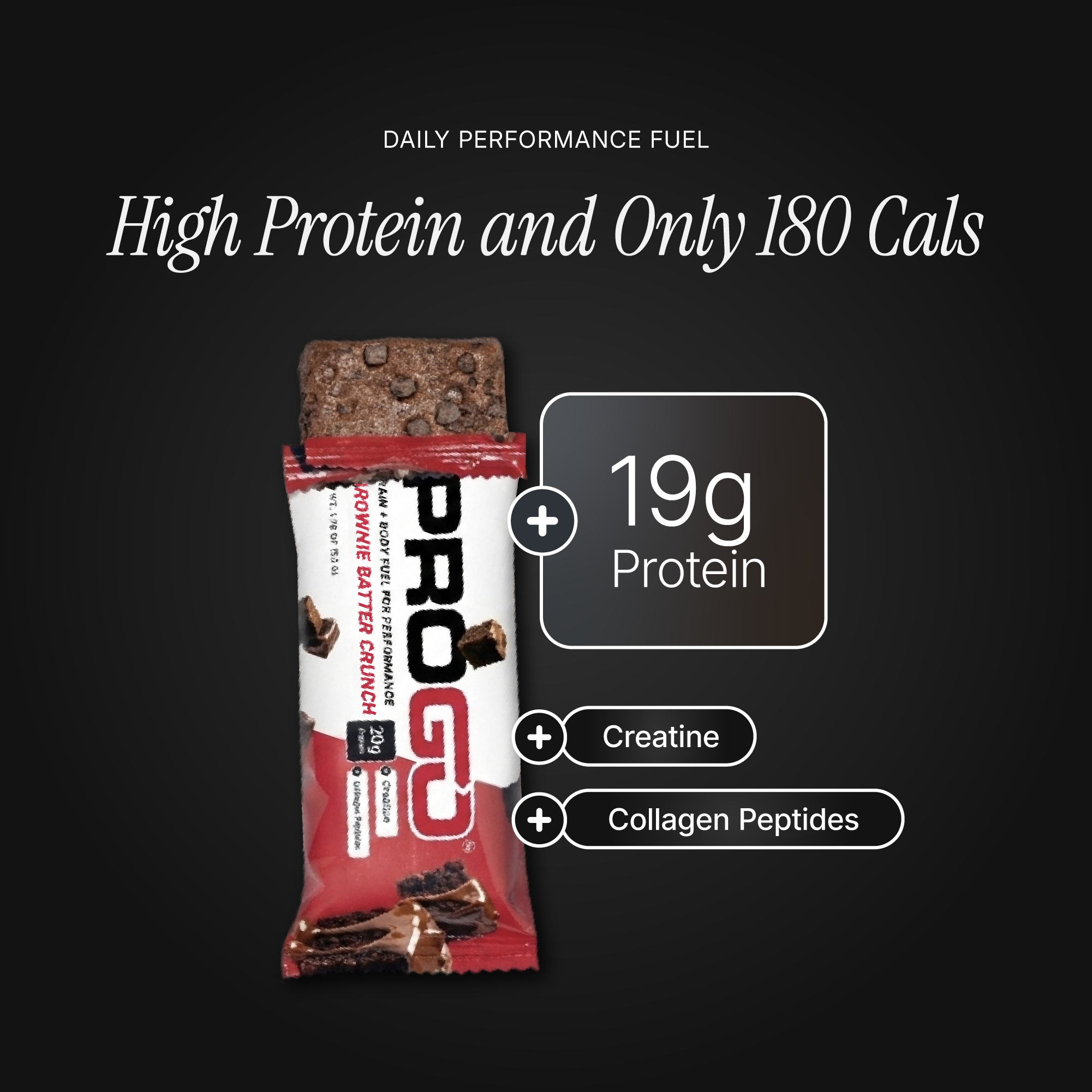 ProGo Bars Brownie Batter Crunch 12 Pack - Image 3